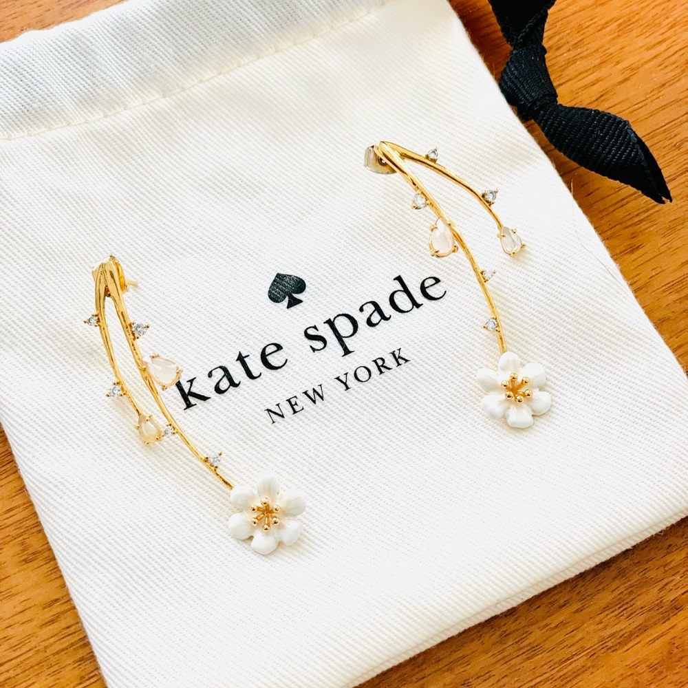 Kate Spade Flower Craft Earring nearly new